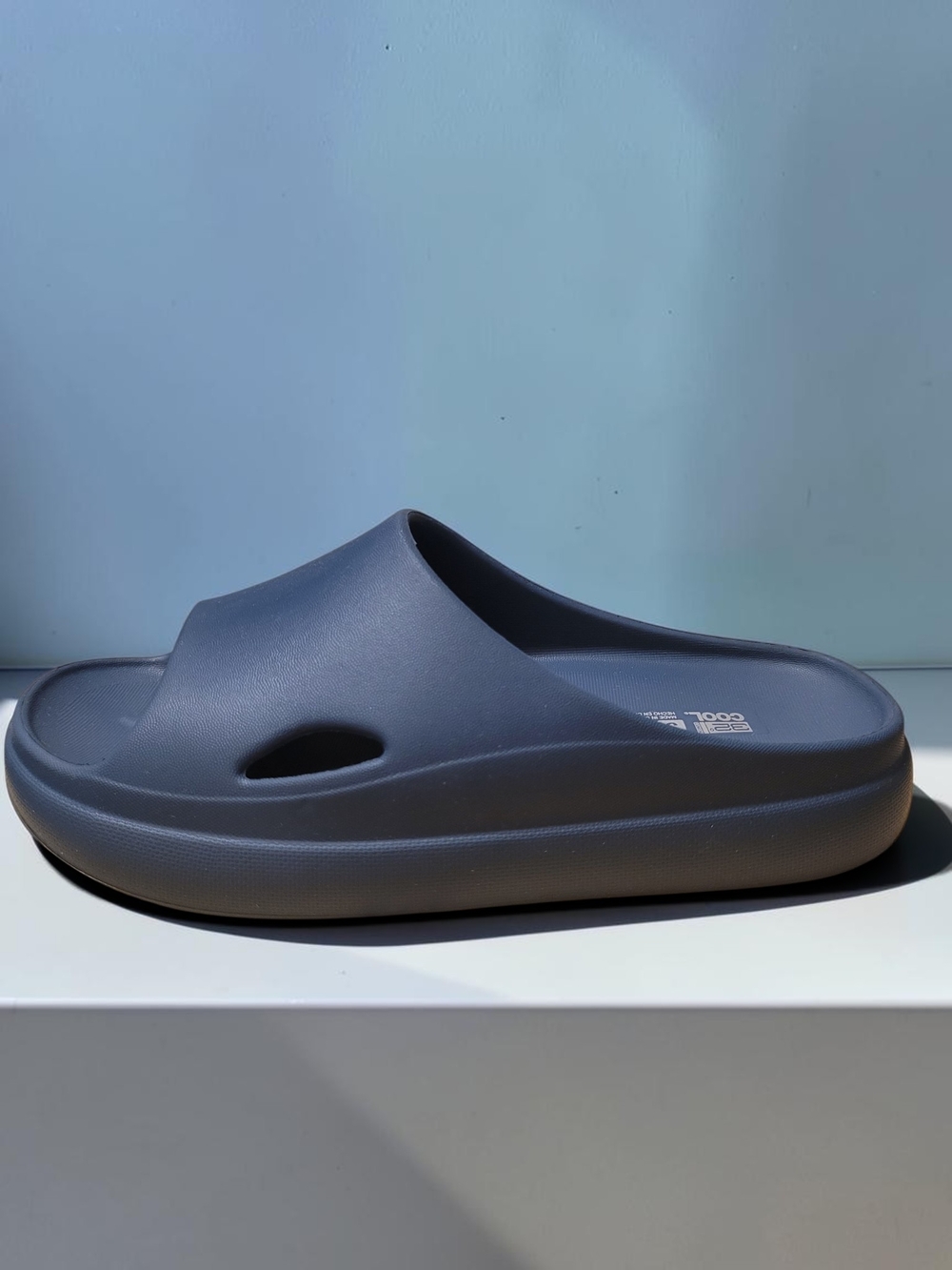 32 Degrees Gray Slide-On Comfort Sandal